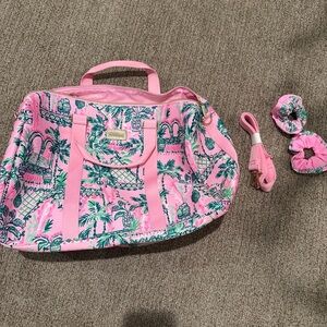 Lilly Pulitzer always worth it duffel bag